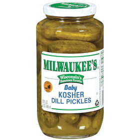Milwaukee Dill Baby Kosher, 32 Fluid Ounce, 12 per case