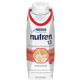 Nestle Nutren 1.5 Cal Unflavored Liquid Formula 8.45 Fluid Ounce Bottle - 24 Per Case