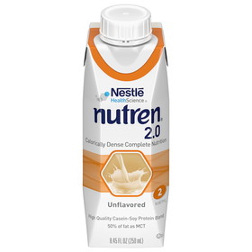 Nestle Nutren 2.0 Malnutrition Rtd Calorically Dense Liquid Formula, 8.45 Fluid Ounces, 24 per case