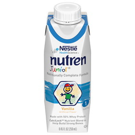 Nutren Junior Pediatric - Liquid Calcilock Formula 1, 8.45 Fluid Ounce, 24 per case