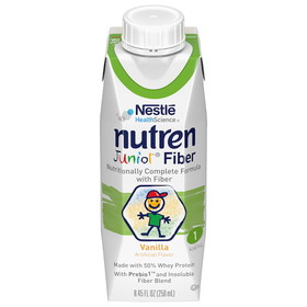 Nutren Junior Fiber Pediatric - Liquid Prebio Formula 1, 8.45 Fluid Ounce, 24 per case