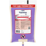 Nestle Peptamen 1.5 Gi Tube Feeding Complete With Prebio Nutrition 33.8 Fluid Ounce Bag - 6 Bags Per Case