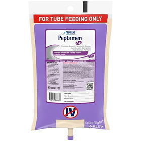 Nestle Peptamen Af Critical Care & Surgery Tubefeeding Prebio 1 Liquid Formula 33.8 Fluid Ounce Bag - 6 Bags Per Case