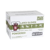 Handgards Valugards Latex Powdered Medium Glove 100 Per Pack - 10 Per Case