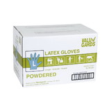 Handgards Valugards Latex Powdered Large Glove 100 Per Pack - 10 Per Case