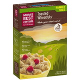 Malt O Meal Mom's Best Cereals Family Size Toasted Wheatfuls Cereal, 24 Ounces, 12 per case