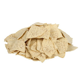 Mission Foods Pre-Cut Unfried 4 Cut Yellow Chips 30 Pounds Per Pack - 1 Per Case