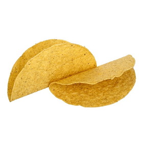 Mission Foods 7 Inch Large Yellow Taco Shells 25 Per Pack - 8 Per Case