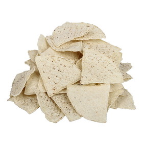 Mission Foods Pre-Cut Unfried 4 Cut Thin White Chips 20 Pounds Per Pack - 1 Per Case