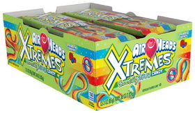 Airheads Rainbow Berry Belt Xtremes, 3 Ounces, 12 per box, 12 per case