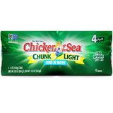 Chicken Of The Sea Chunk Light Tuna In Water, 20 Ounces, 6 per case