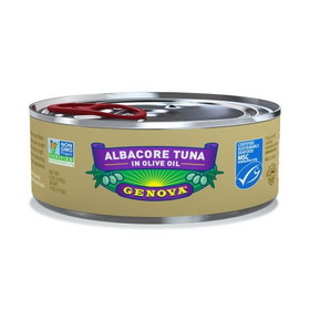 Genova Tuna Solid White Albacore In Olive Oil, 5 Ounce, 12 per case