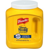 French'S Yellow Mustard Kosher 105 Ounce Jug - 4 Per Case