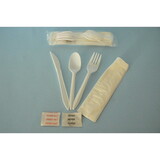 Goldmax Wrapped Knife, Fork, Spoon, Napkin W/ Salt & Pepper Kit, 250 Each, 1 Per Case