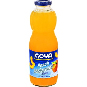 Goya Peach Nectar, 33.8 Ounce, 12 per case