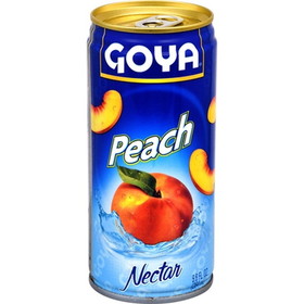 Goya Peach Nectar, 9.6 Fluid Ounces, 24 per case