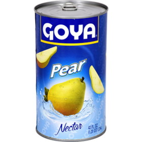 Goya Pear Nectar, 42 Ounces, 12 per case