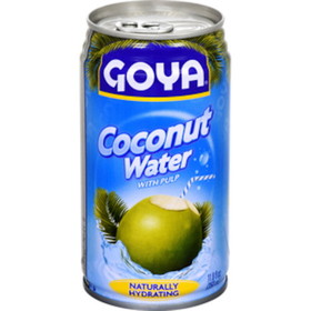 Goya Coconut Water With Pieces, 11.8 Fluid Ounces, 24 per case