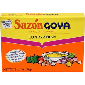 Goya Sazon Azafran, 1.41 Ounces, 36 per case