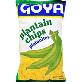 Goya Plantain Chips 10 Ounce Bag - 10 Per Case