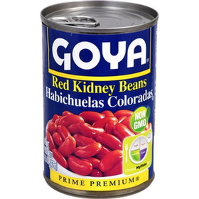 Goya Red Kidney Beans, 15.5 Ounces, 24 per case
