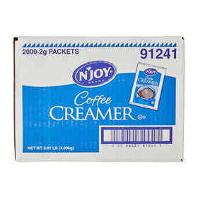 N'joy Enriched Non Dairy Creamer Packets, 2 Gram, 2000 per case