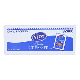 N'joy Non-Dairy Creamer Packets, 2.5 Gram, 1000 per case