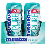 Mentos Sugar Free Pure Fresh Wintergreen Gum, 15 Piece, 12 per case