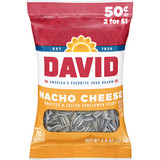 David Sunflower Seeds In Shell Nacho, 0.8 Ounce, 36 per box, 9 per case