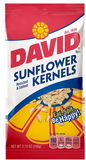 David Sunflower Kernels, 3.75 Ounces, 12 per case