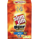 Slim Jim Beef And Cheese Snack Sticks, 1.5 Ounces, 6 per case