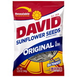 David Original Sunflower Seeds, 5.25 Ounces, 12 per case