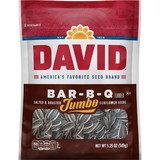 David Bbq Sunflower Seeds, 5.25 Ounces, 12 per case