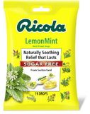 Ricola Lemon-Mint Throat Drops 19 Per Bag 2 Ct - 12 Per Case