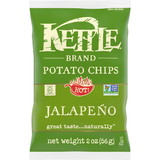 Kettle Foods Jalapeno Potato Chips, 2 Ounces, 6 per case