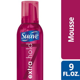 Suave Extra Hold Shaping Mousse, 9 Fluid Ounces, 4 per case