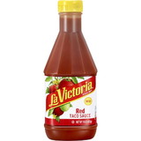La Victoria Taco Sauce Medium In Plastic Bottle, 15 Ounces, 12 per case