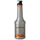 Monin Peach Puree Syrup, 1 Liter, 4 per case