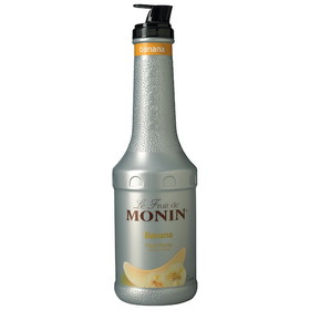 Monin Premium Strawberry Fruit Puree, 1 Liter, 4 per case