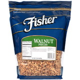 Fisher Walnut Nugget Pieces, 32 Ounces, 3 per case