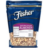 Fisher Natural Sliced Almonds, 32 Ounces, 3 per case