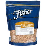 Fisher Deluxe Nut Topping, 32 Ounces, 3 per case
