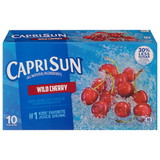 Capri Sun 100% Juice Ready To Drink Fruit Punch Juice, 6 Fluid Ounces, 40 per case