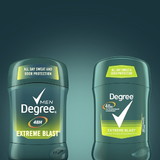 Degree Men Extreme Blast Invisible Solid Deodorant, 1.7 Fluid Ounce, 6 Per Box, 2 Per Case