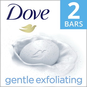 Dove Bar Soap Exfoliating 3.75 Ounce, 7.5 Ounce, 24 per case