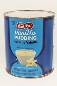 Real Fresh Value Line Value Line Vanilla Pudding Trans Fat Free, 7 Pound, 6 per case