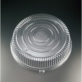 Party Tray 18 Inch Round Lid Clear, 25 Each, 25 per case