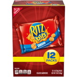 Ritz Nabisco Lunchbox Bits Cheese Crackers Munch Packs Supermix, 1 Ounce, 4 per case