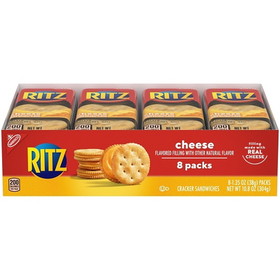 Nabisco Ritz Cheese Cracker Sandwich 1.35 Ounce Packet - 8 Per Pack - 14 Packs Per Case