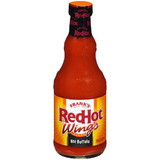 Frank's Redhot Franks Sauce Red Hot Hot Buffalo Wing, 12 Fluid Ounces, 12 per case